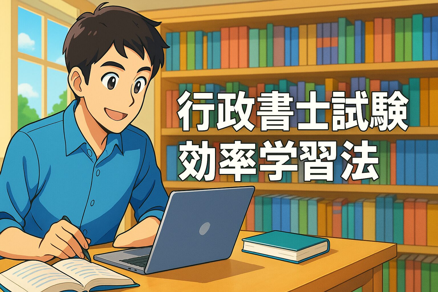 01 行政書士試験に合格するための最適な勉強法｜効率よく学習するためのステップバイステップガイド