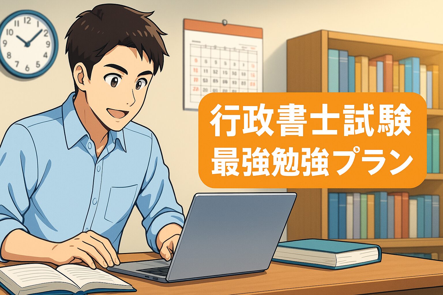 02 行政書士 勉強法｜短期合格の最強プラン！
