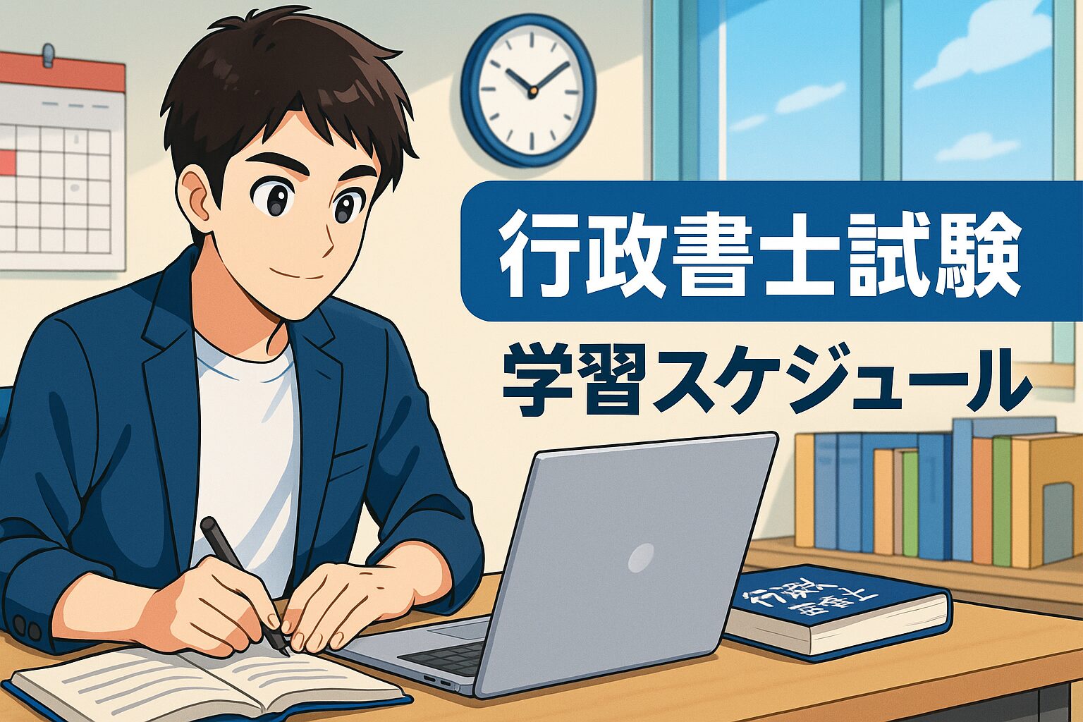 20 社会人が働きながら行政書士に合格する方法|時間がない人でもできる勉強術