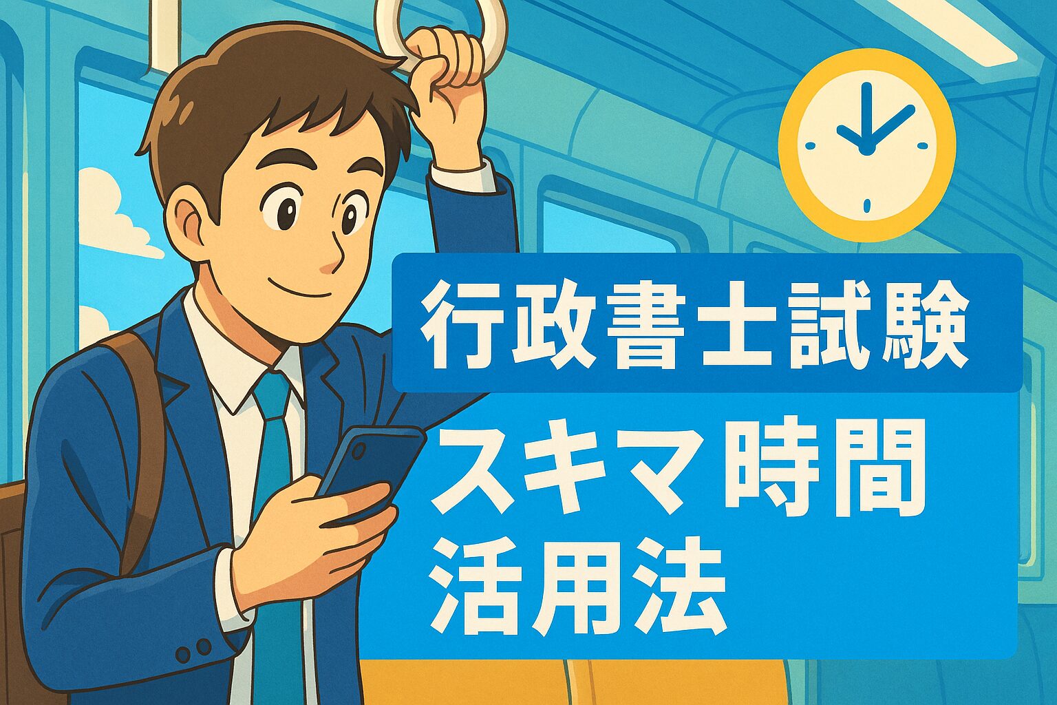 15 行政書士試験のスキマ時間活用法【働きながら合格する勉強術】