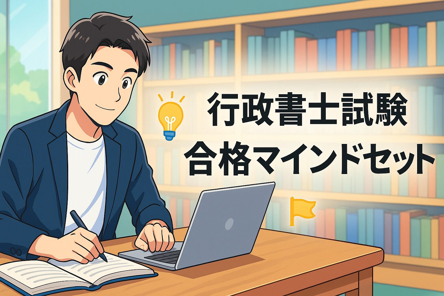 09 行政書士試験に受かるための心構え|合格するために必要なマインドセットとは?