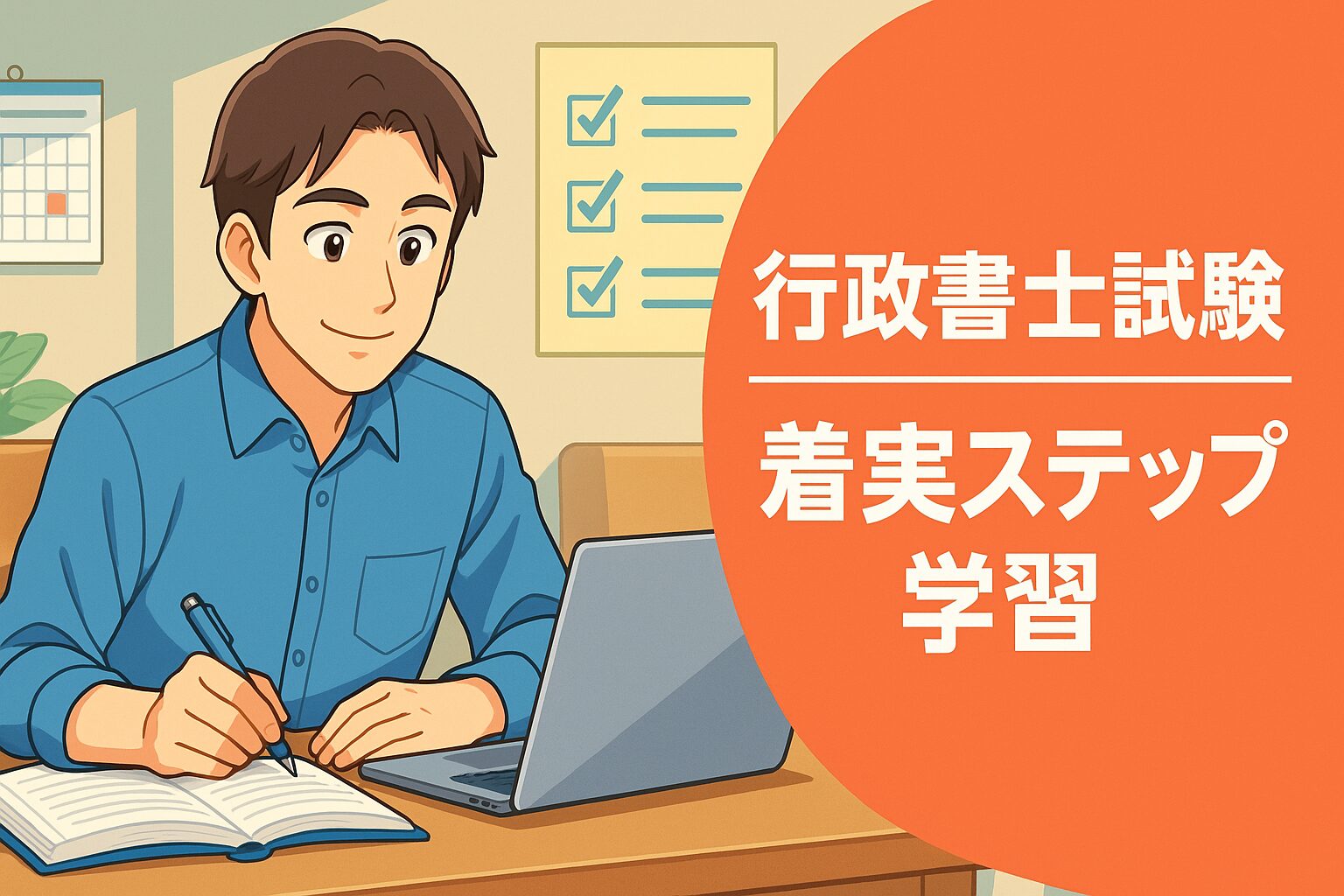 10 【初心者必見】行政書士試験に合格するための勉強法|40代からでも間に合う着実なステップ