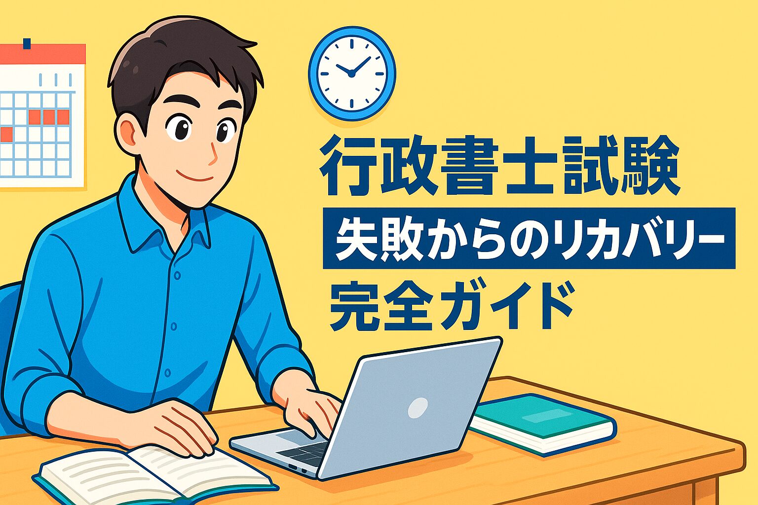 26 行政書士試験に落ちた…失敗の原因と次の選択肢【リカバリー完全ガイド】
