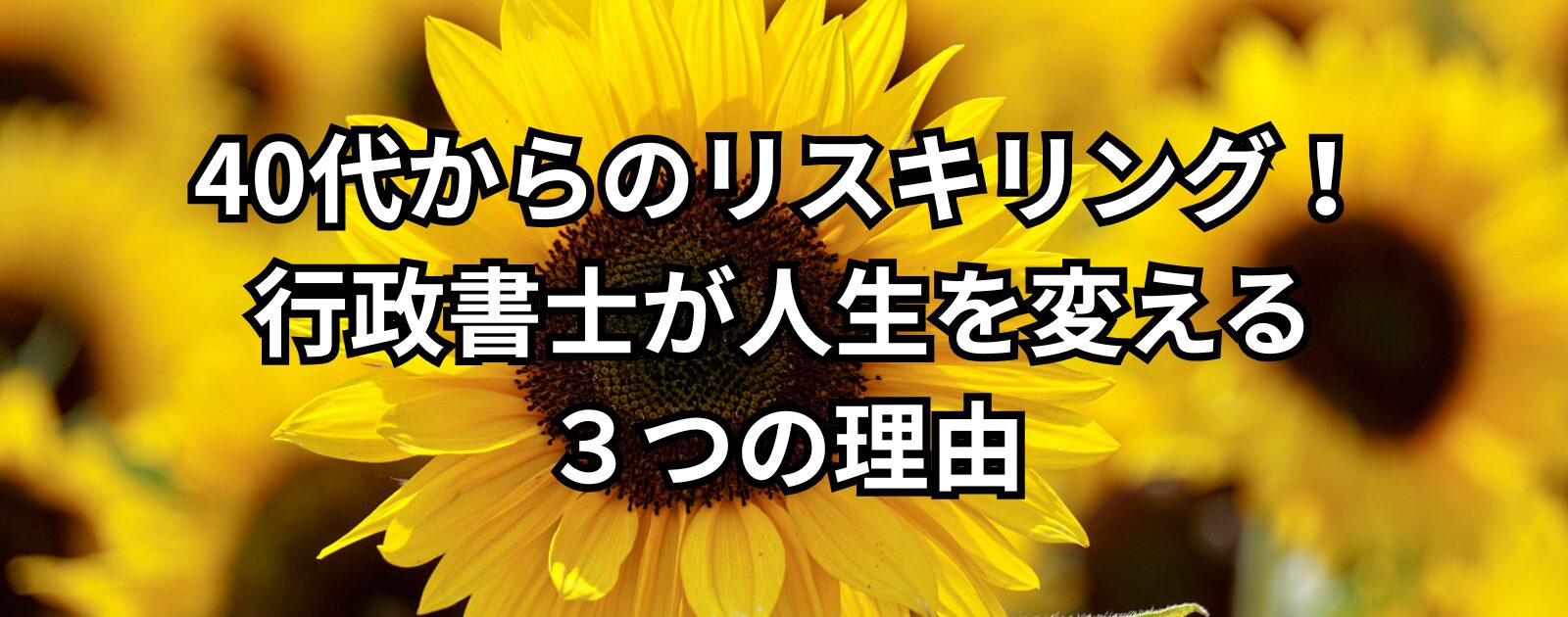 行政書士が人生を変える３つの理由