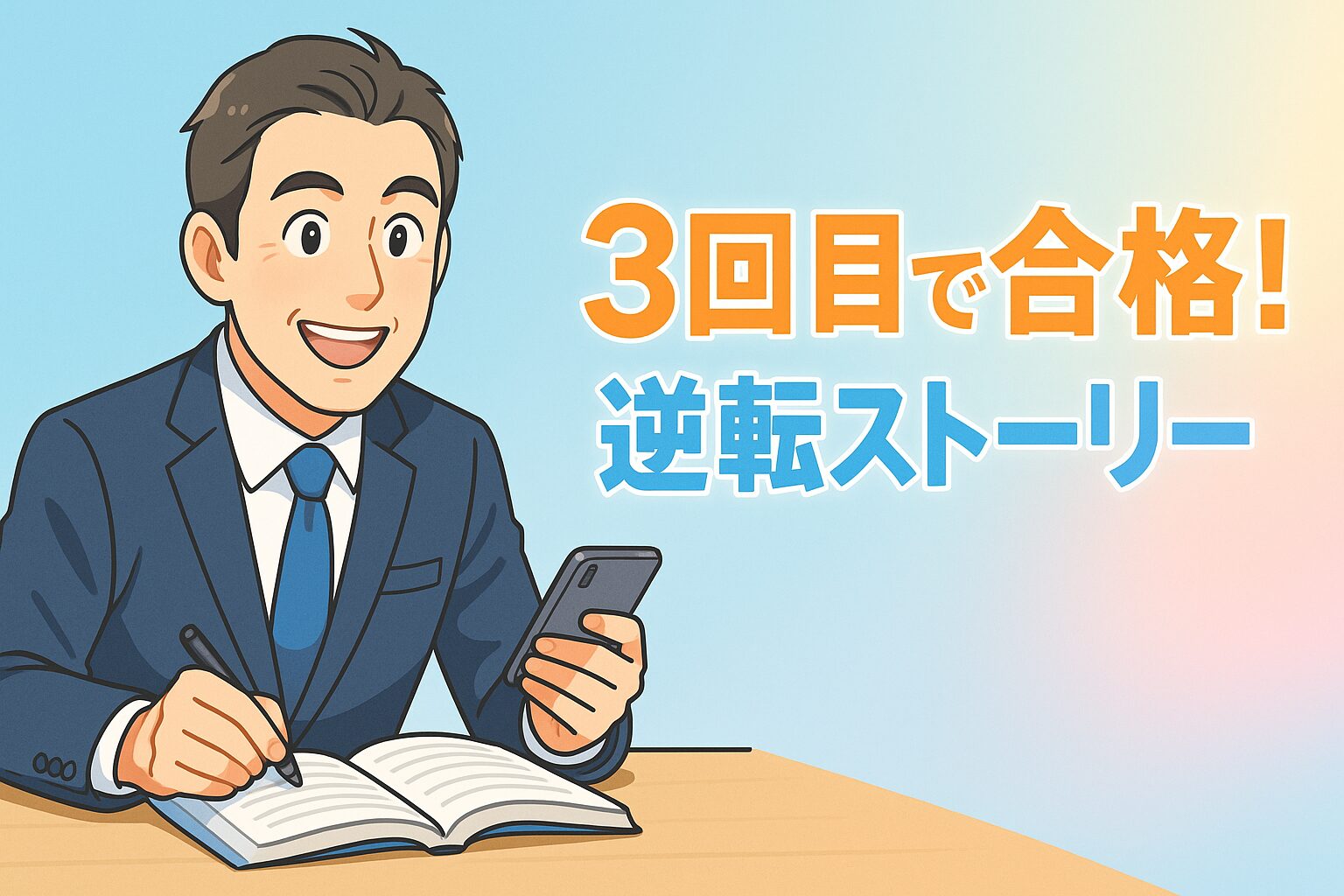 67 【3回目で合格】失敗から学んだ合格者の逆転ストーリー