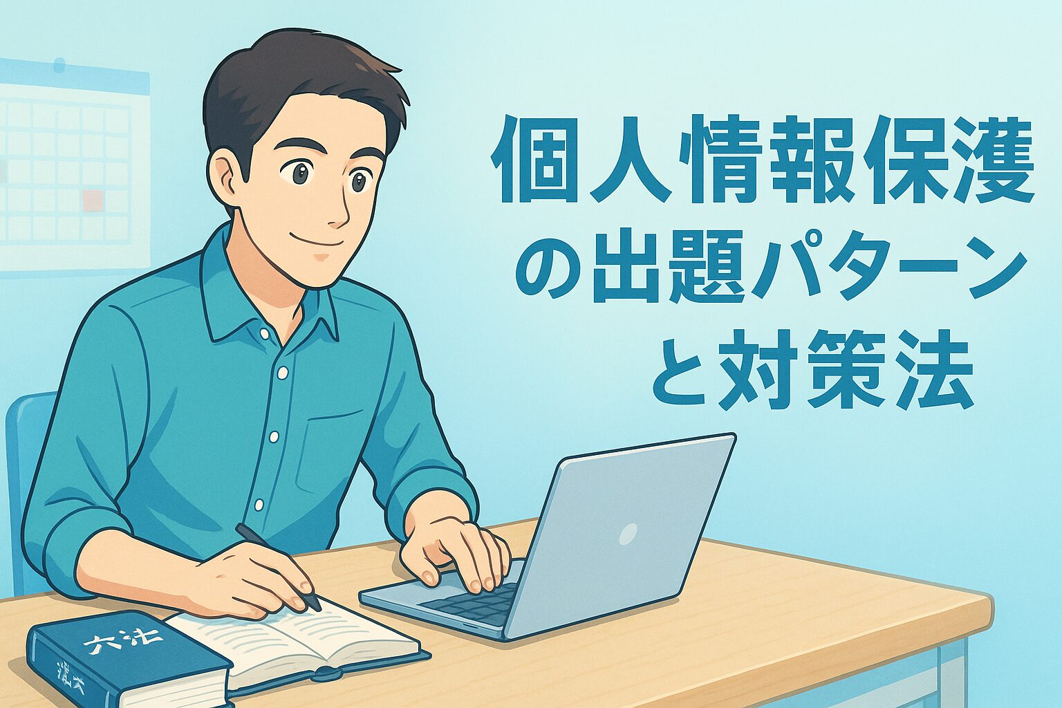 40 基礎知識：個人情報保護法はどう出る？出題パターンと対策法３選【行政書士試験】