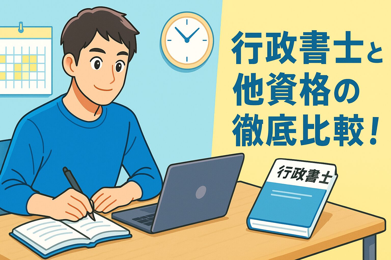 31 行政書士と他の資格（宅建・社労士など）を比較！30代・40代社会人が狙うべきコスパ最強の資格とは？