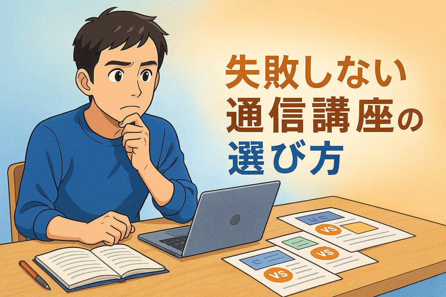 51 失敗しない通信講座の選び方｜初心者がやりがちな5つのミスとは