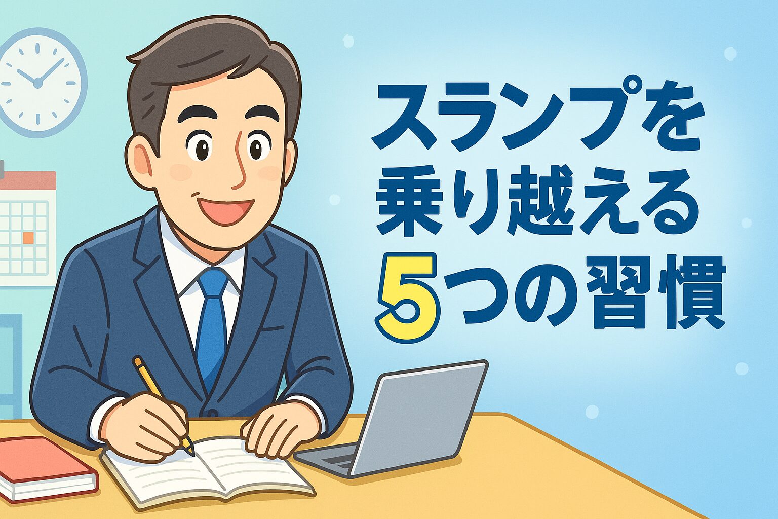 73 スランプを乗り越える5つの習慣【行政書士受験生向け】