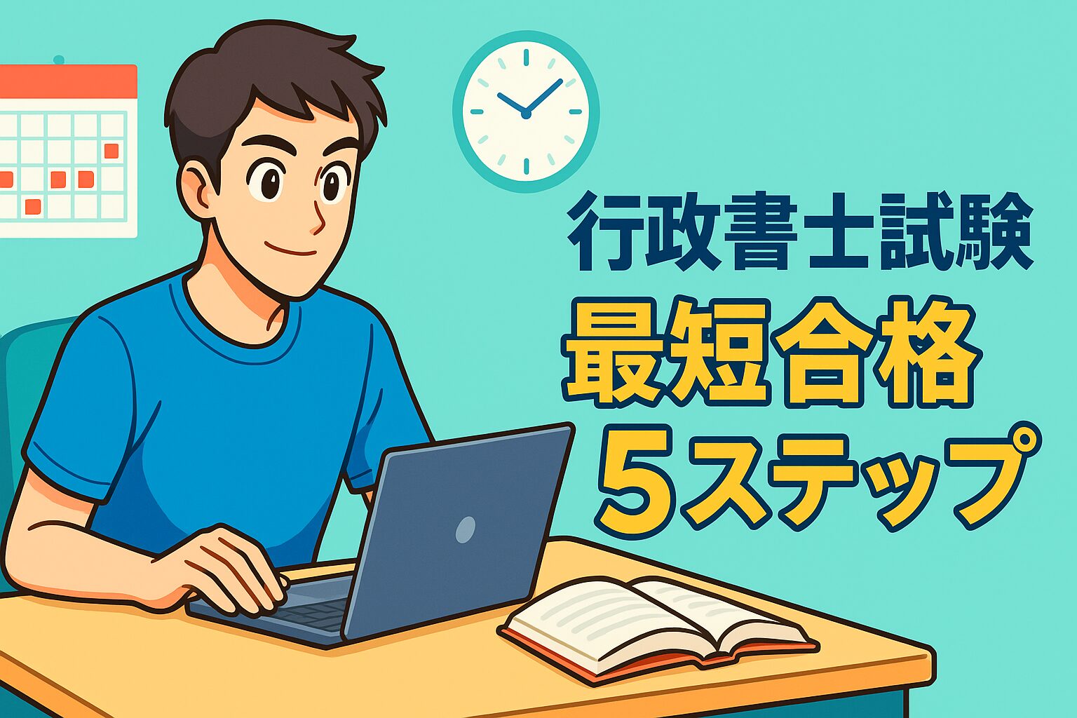 27 【忙しくても合格できる】行政書士試験に最短合格する勉強法｜社会人・主婦にもおすすめ