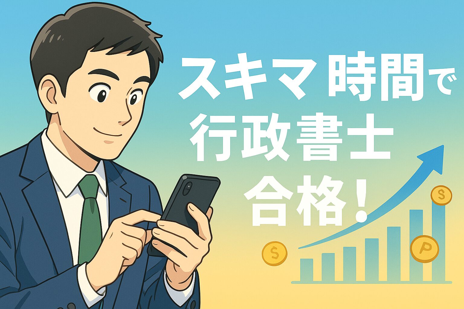 スキマ時間で行政書士合格!家事・通勤中にできる『ながら勉強』5つの方法