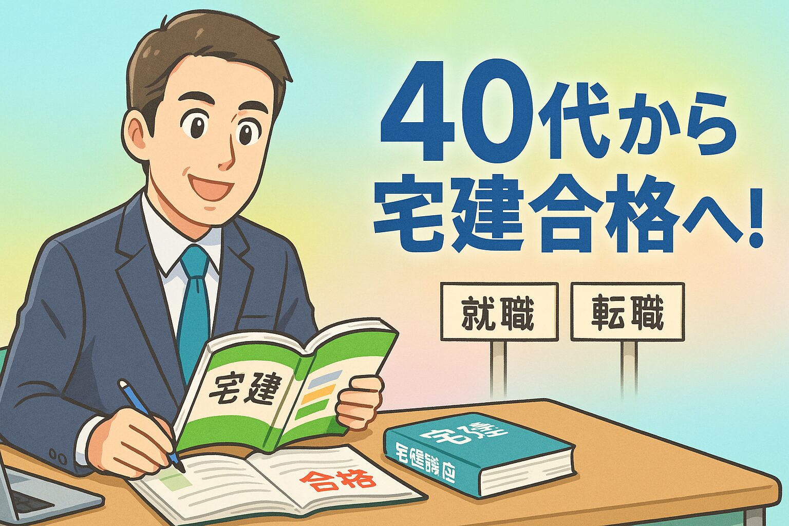 102 40代から宅建に挑戦！合格までのリアルな勉強法と体験談