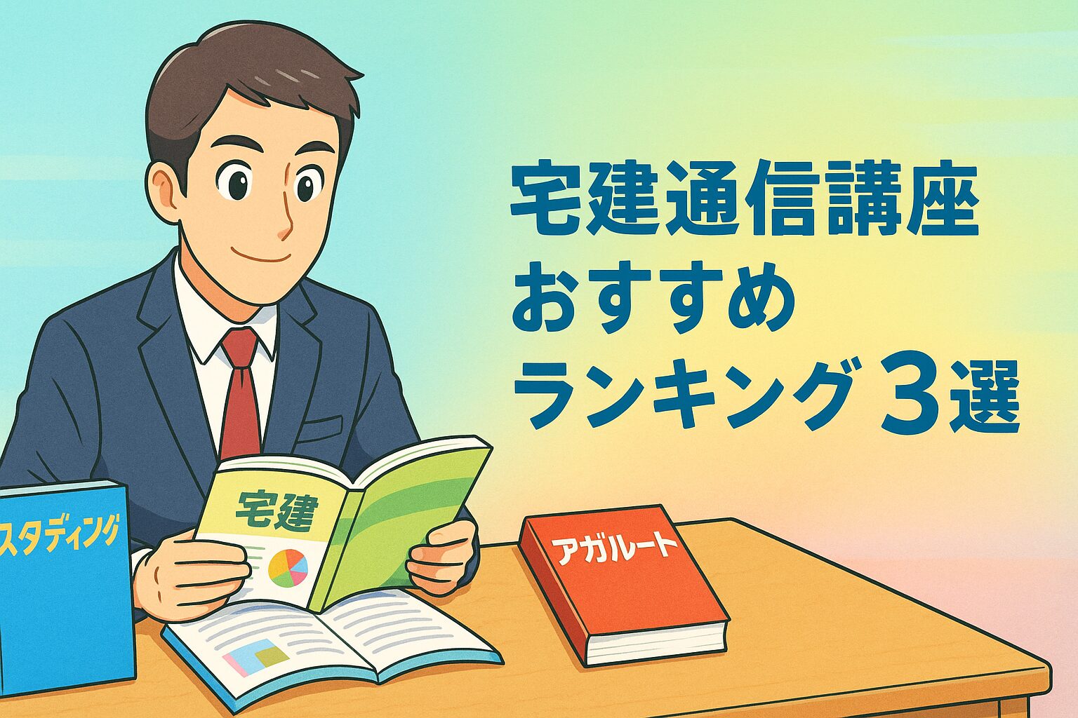 98 【徹底比較】宅建通信講座おすすめランキング3選【コスパ重視】