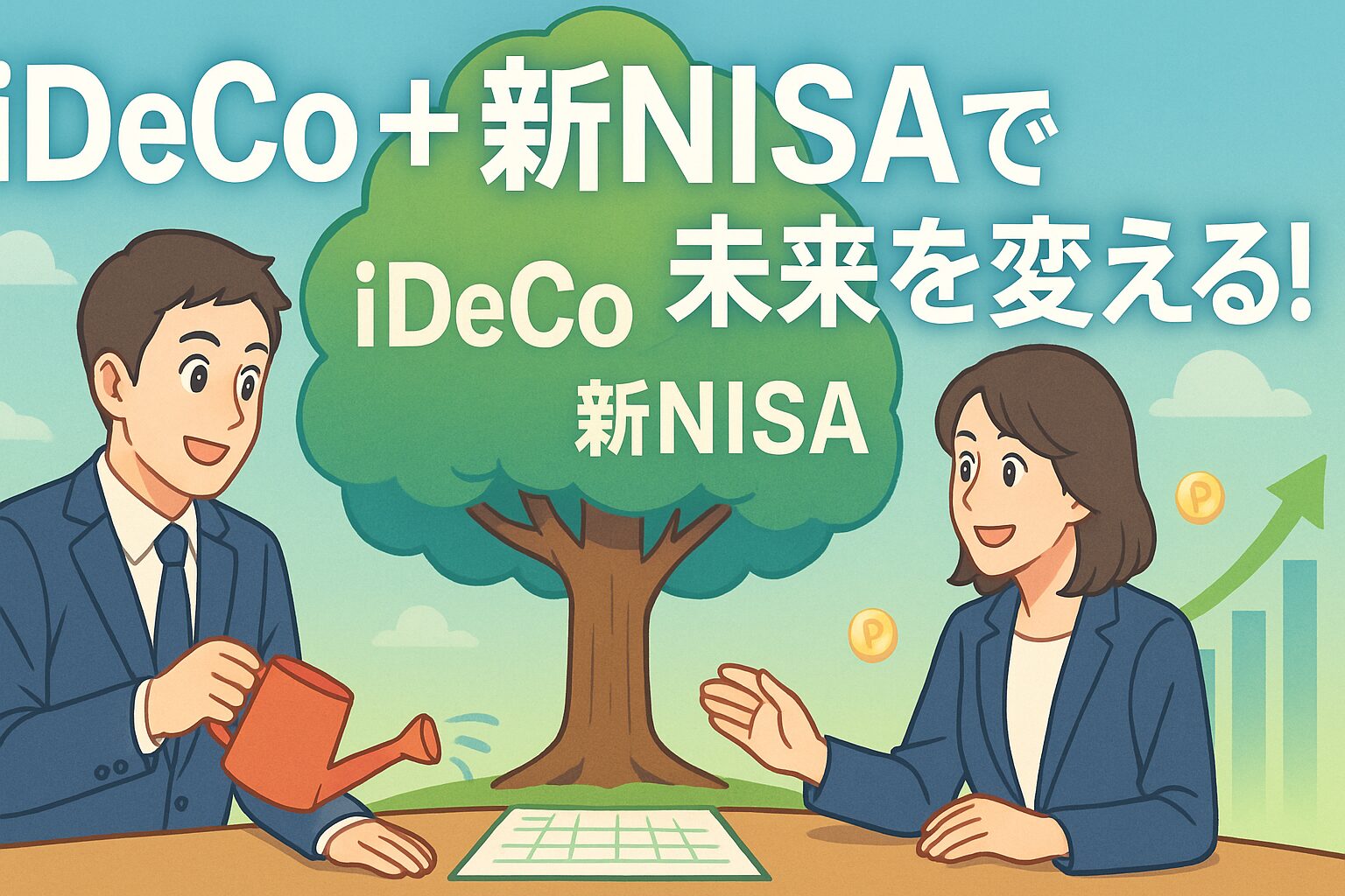 151 iDeCoと新NISAをどう併用すべきか？最適な資産形成プラン【30代・40代向け】