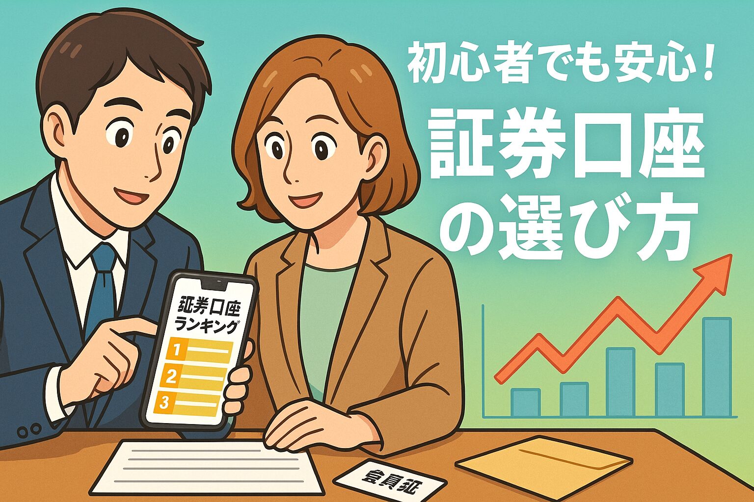 137 30代・40代向け！初心者でもわかる証券口座の選び方とおすすめランキング【投資デビュー完全ガイド】