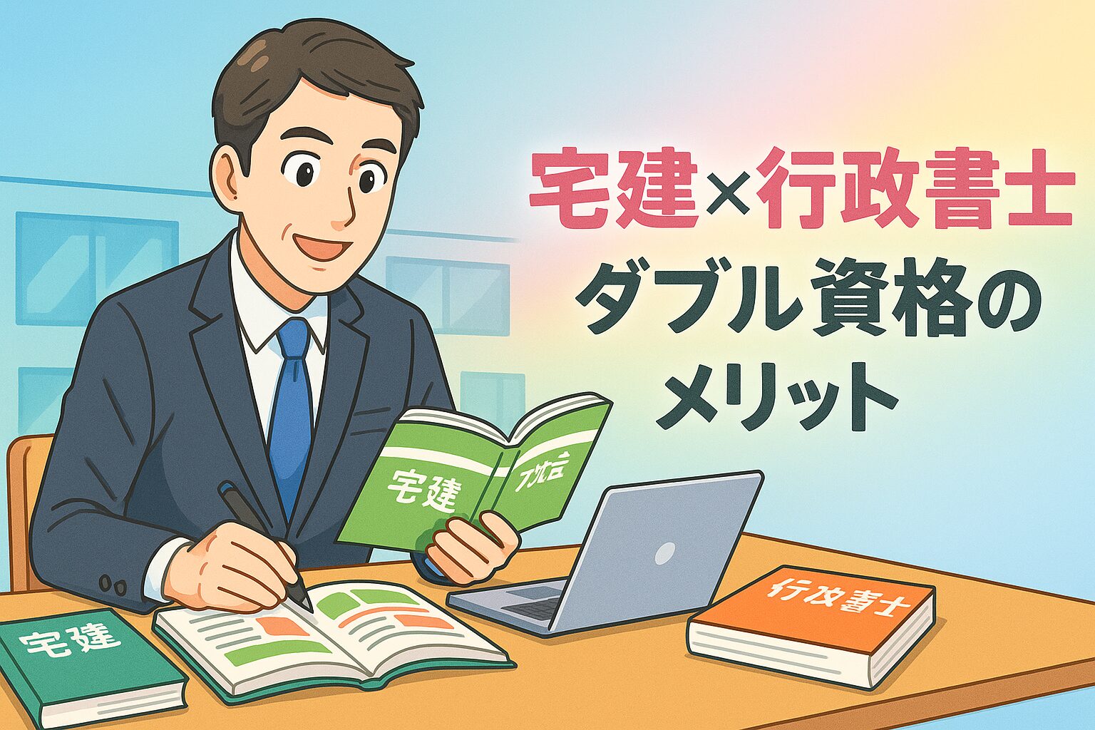 103 宅建と行政書士はどっちがいい?ダブル資格のメリットと活かし方