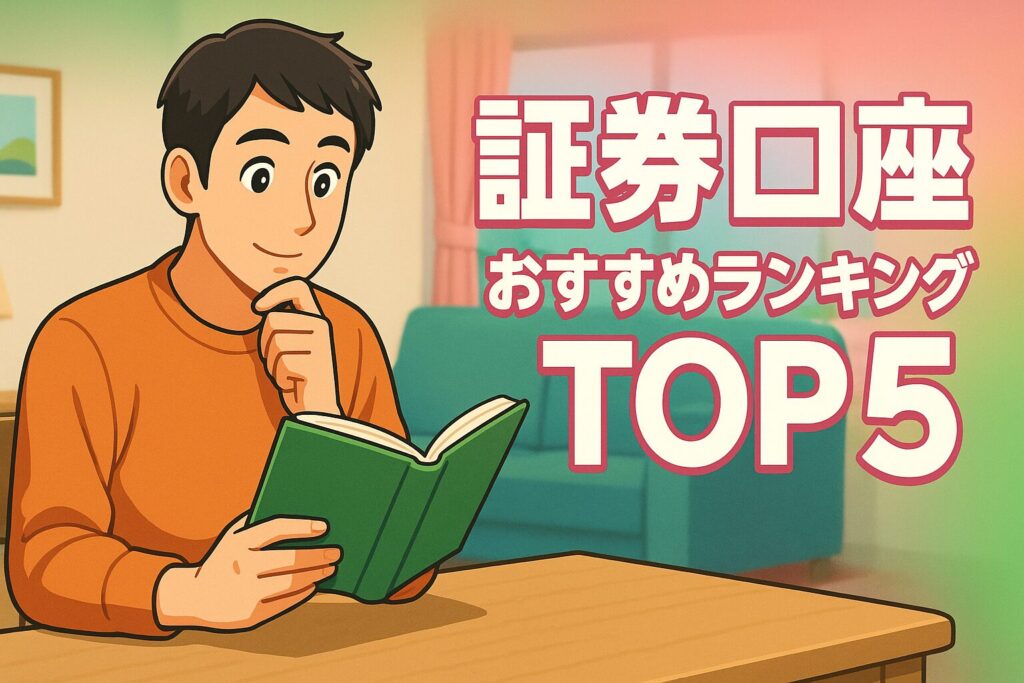 【2025年最新】証券口座おすすめランキングTOP5｜30代・40代の初心者向け徹底比較