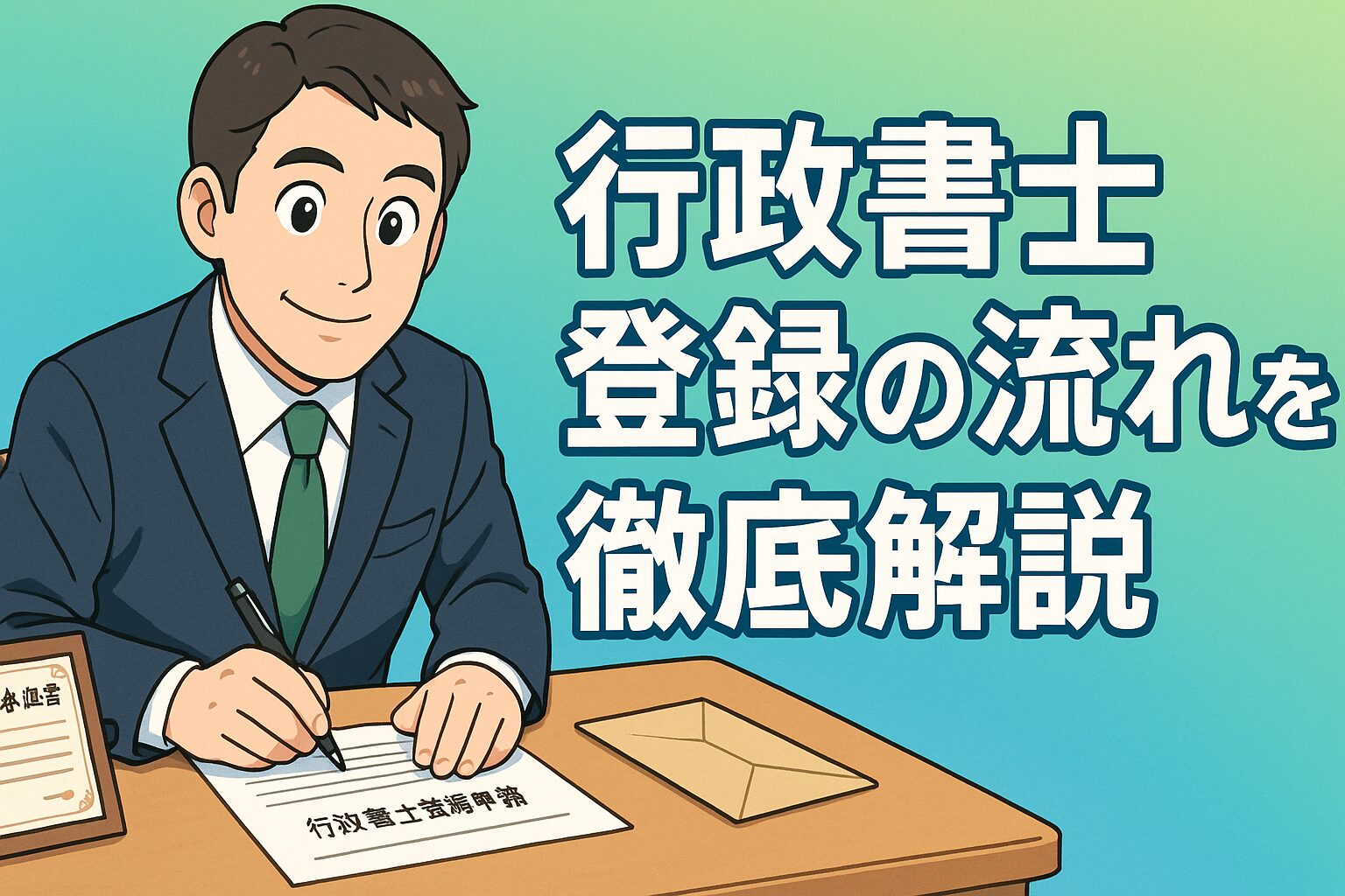 134 行政書士 登録までの流れとは?合格後にやるべき手続きと費用を徹底解説【30代・40代向け】
