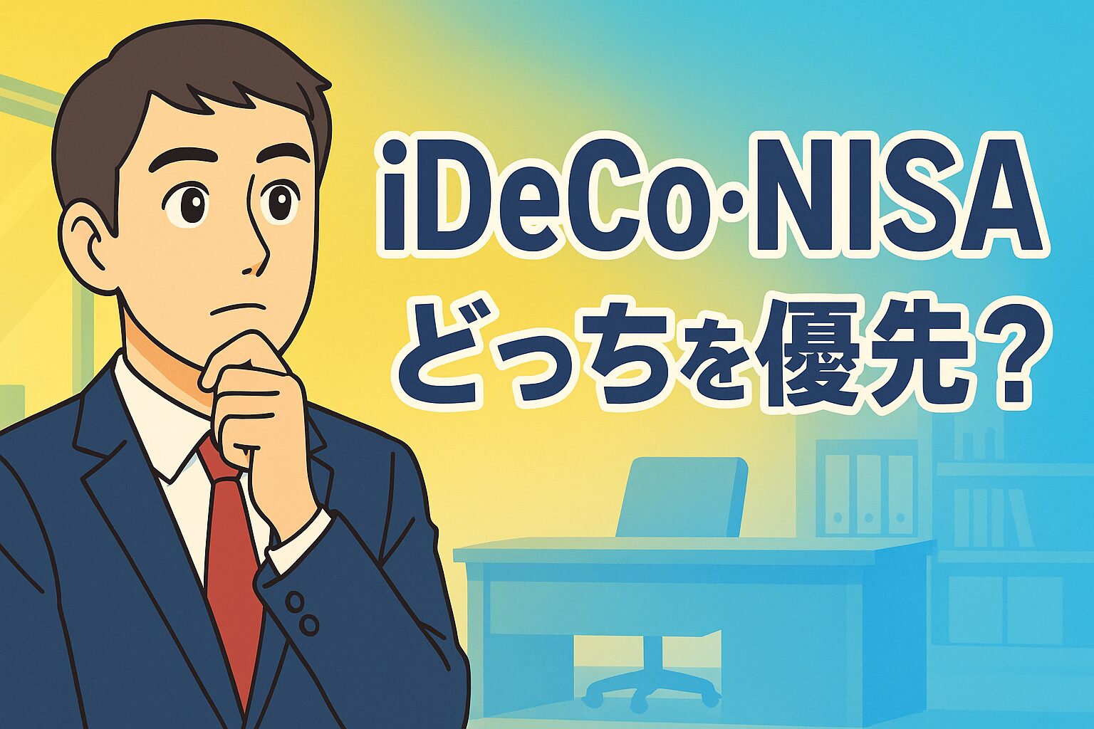 iDeCoとNISAはどっちを優先すべき?30代・40代向け徹底比較【2025年最新版】