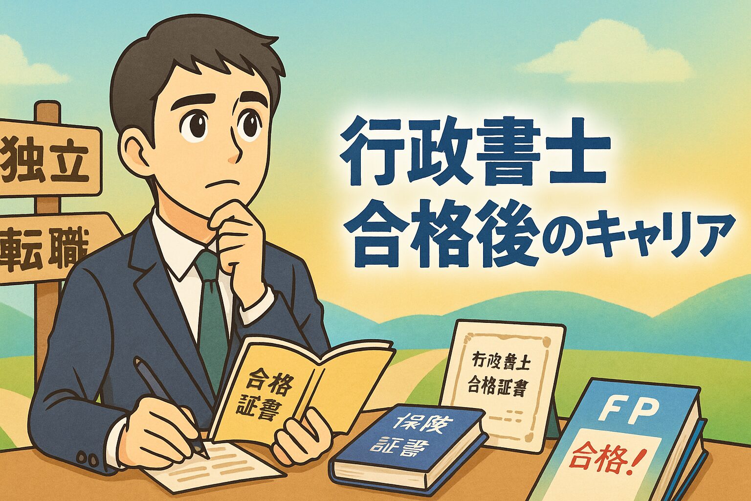 112 独立か転職か？行政書士合格者（30代・40代）が選ぶキャリアの分かれ道