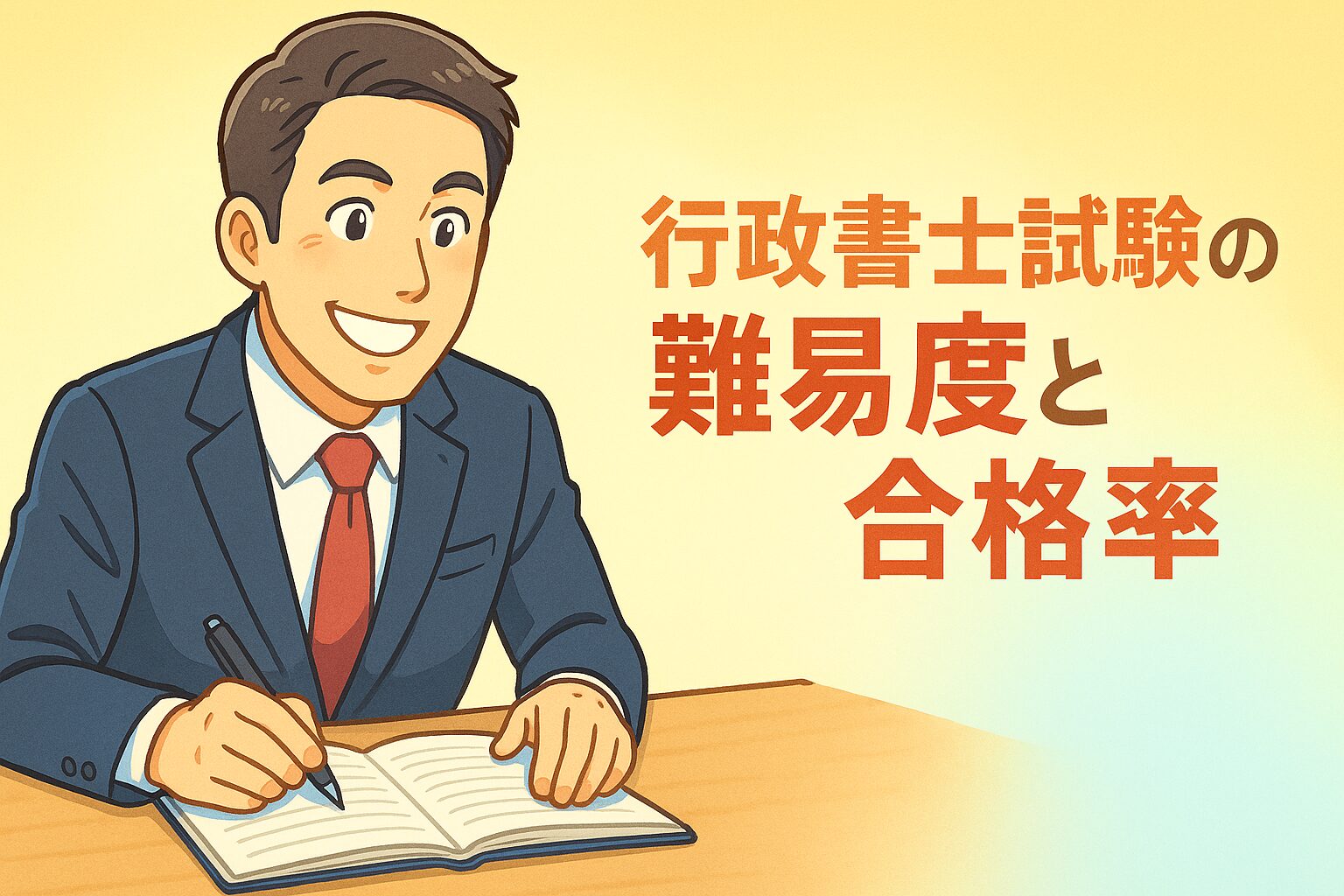 87 行政書士試験の難易度と合格率は？初心者でもいける？―40代からのリスキリングに行政書士は“あり”なのか―