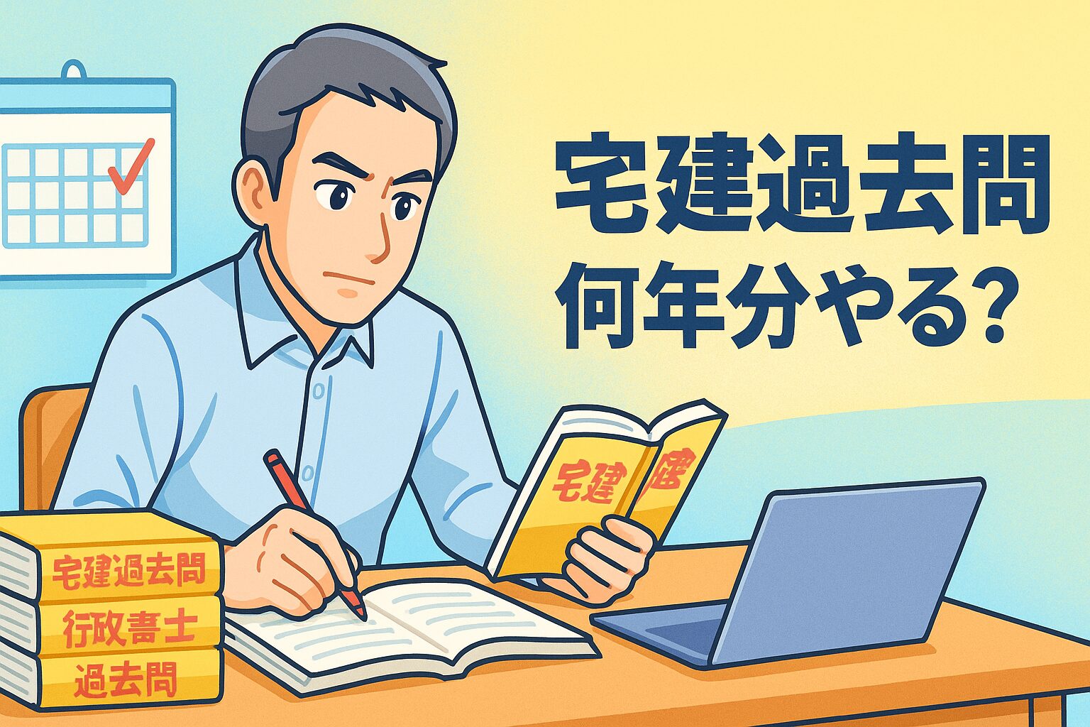 106 宅建過去問は何年分やるべき?効率的な解き方と活用法