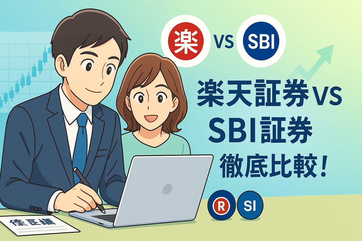 141 楽天証券とSBI証券どっちがいい？徹底比較【2025年最新版】