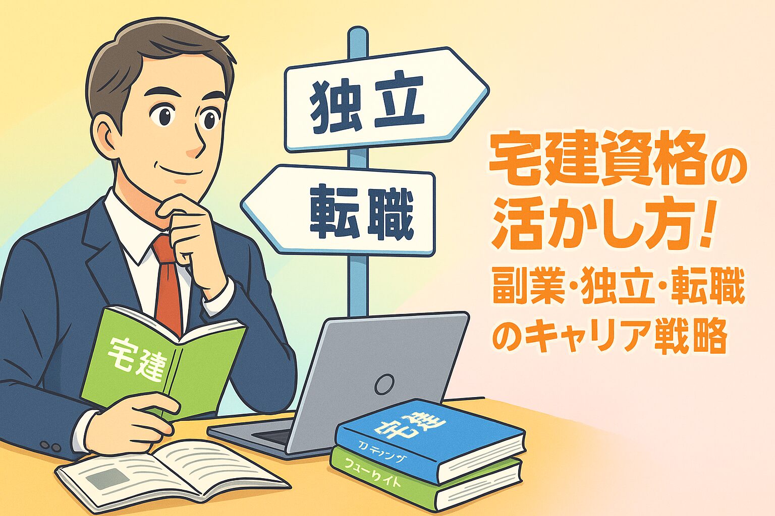 99 宅建資格の活かし方!副業・独立・転職のキャリア戦略